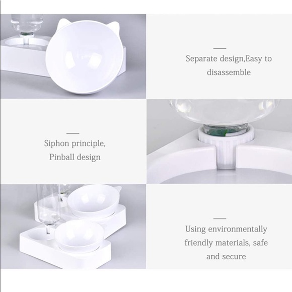 NWT:  Food and Water Pet Bowl - Picture 3 of 7